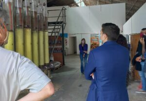 Lee más sobre el artículo Autoridades de la CIC recorrieron la planta recicladora de pilas con representantes de UPCN<p class = "resumen">La planta está ubicada en el Campus Tecnológico de la CIC</p>