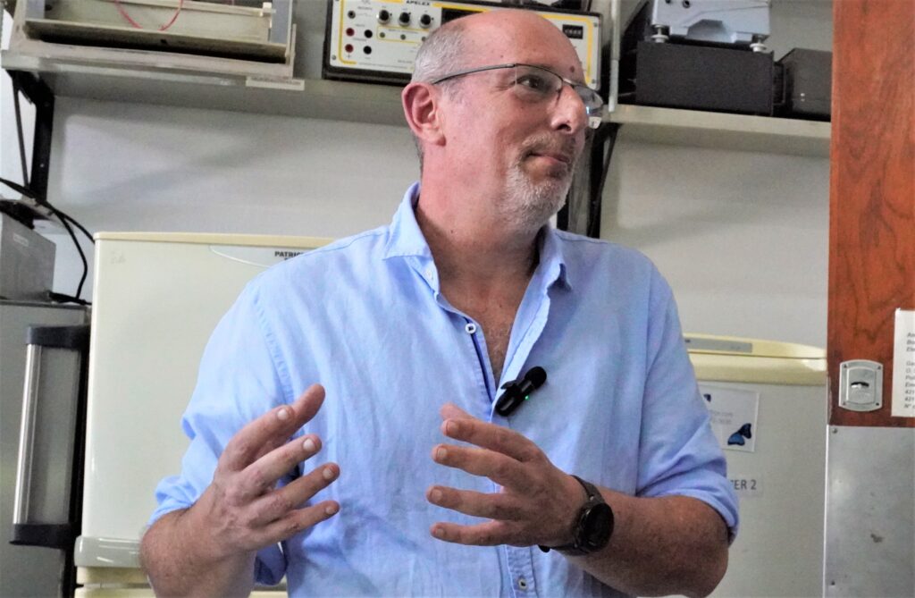 El doctor Andrés Giovambattista, director del proyecto que obtuvo el apoyo de la provincia a través de la convocatoria FITBA.